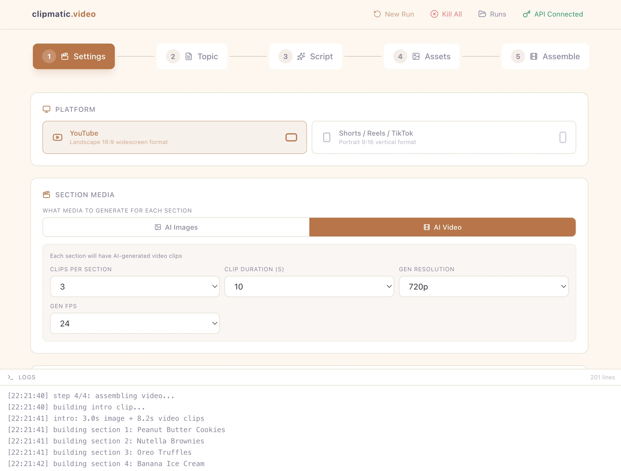 Settings & Configuration
